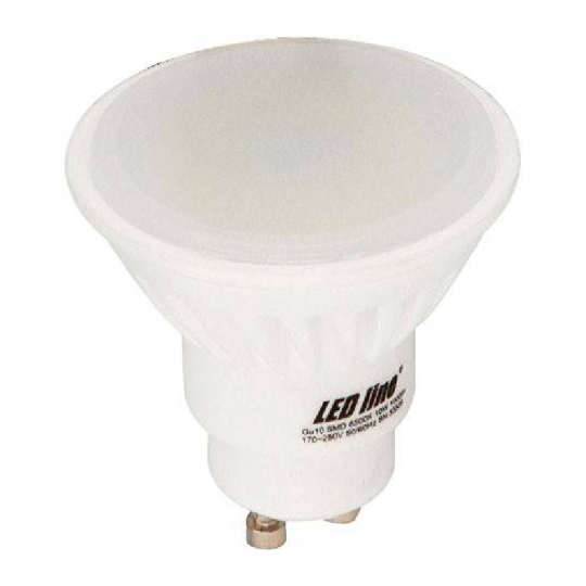 Ampoule LED GU10 10W 1000lm 120° - Blanc Froid 6500K