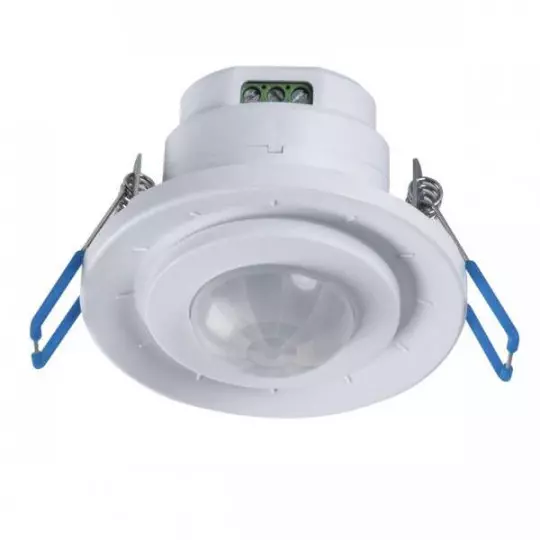 Support Spot LED Encastrable à Détecteur de Mouvement AC220-240V Ø80mm 5m IP20 - perçage 70mm