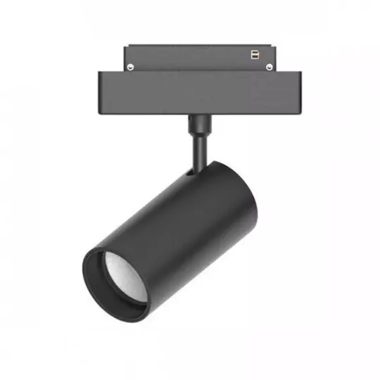 Rail d'éclairage LED magnétique M35 12W Noir - Dimmable