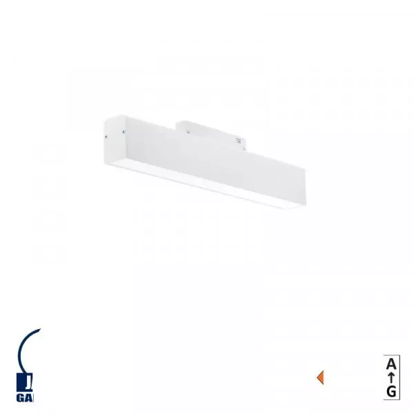 Rail d'éclairage LED magnétique 12W M35