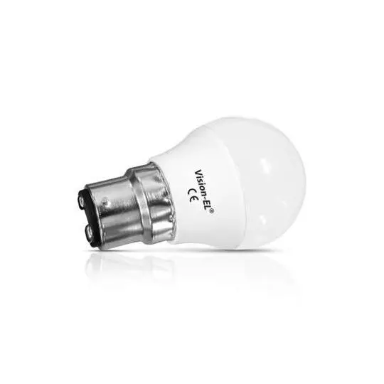 Ampoule LED B22 G45 6W 510lm 180° Ø45mmx80mm - Blanc Naturel 4000K
