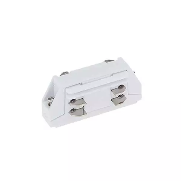 Mini Straight Connector White