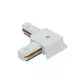 Connector For Track System Angle White