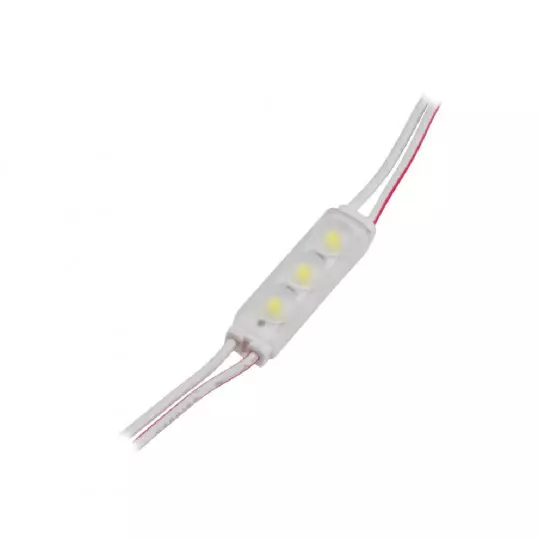 Module LED Dimmable 2835 0,72W 65lm 36W DC12V 90lm/W 140° Étanche IP67 31mm - Blanc Tres Froid 10000K