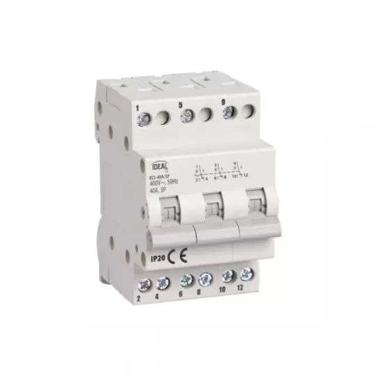 Interrupteur KCS 40A Haute Qualité - Jusqu'à 16mm² de Câbles