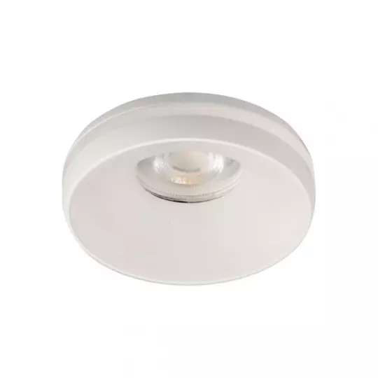 Support de Spot Blanc ELICEO 10W MAX - Effet lumineux original avec anneaux décoratifs