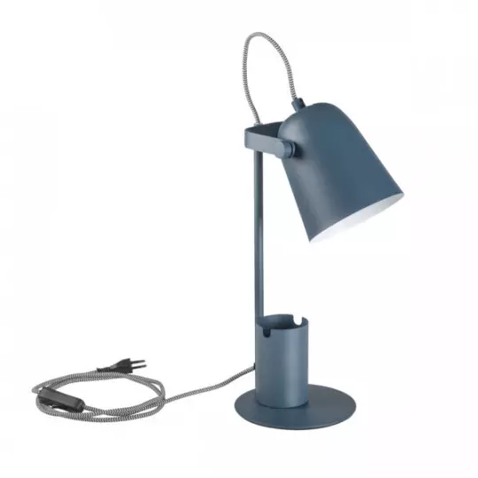 Lampe de bureau RAIBO E27 - 5W, 190° orientable avec interrupteur