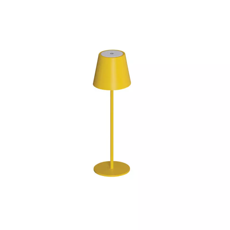 Lampe de table jaune LED INITA IP54 - Éclairage sans fil polyvalent Lampe de table jaune LED INITA IP54 - Éclairage sans fil polyvalent