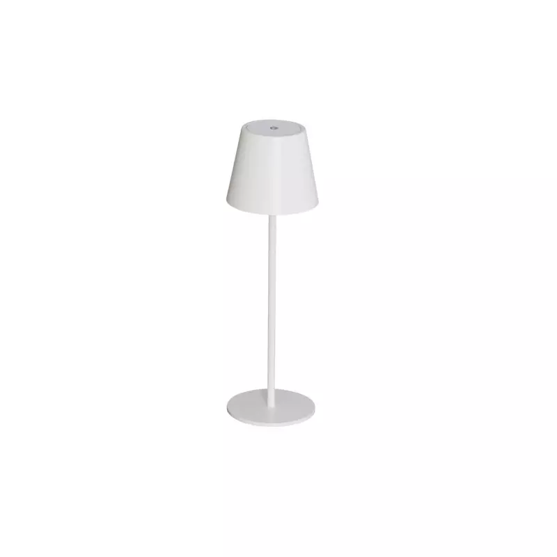 Lampe de table blanche avec batterie LED INITA IP54 - 22W, 3000K, 165lm Lampe de table blanche avec batterie LED INITA IP54 - 22W, 3000K, 165lm