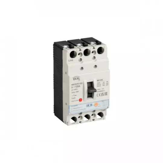 Disjoncteur compact MCCB KMCCB - 125A, IP20, 50Hz, 800V