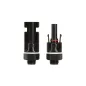 Connecteur photovoltaïque MC4 1000V - Étanche IP67 - Courant max 30A - Température -40°C/+85°C Connecteur photovoltaïque MC4 1000V - Étanche IP67 - Courant max 30A - Température -40°C/+85°C