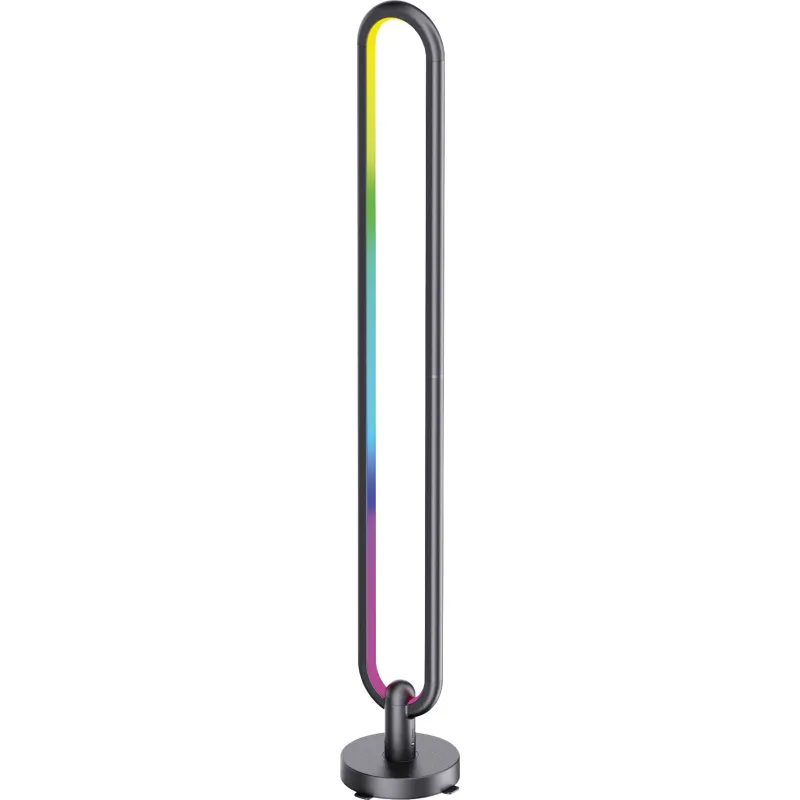 Lampadaire LED 20W - RGB Multicolore - Télécommande - 130x1045mm - Noir Lampadaire LED 20W - RGB Multicolore - Télécommande - 130x1045mm - Noir