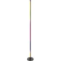 Lampadaire LED 17W - RGB Multicolore - Télécommande - Noir - 1462mm
