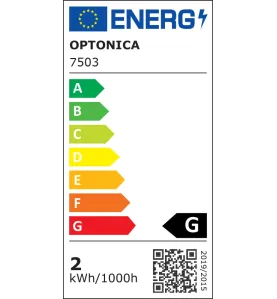 Spot LED Rond Noir - 2W - 80lm - Blanc Chaud 3000K - IP65 - Ø150mm
