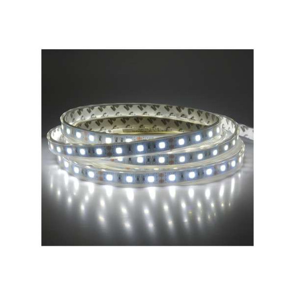 Ruban LED 60 LED/m IP67 14,4W/m Blanc Froid 6000K 5m 12V