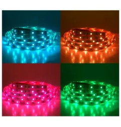 Ruban LED 30 LED/m IP67 7,2W/m RGB 5m 24V