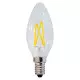 Ampoule LED Dimmable E14 C35 4W  équivalent à 32W - Blanc Naturel 4000K