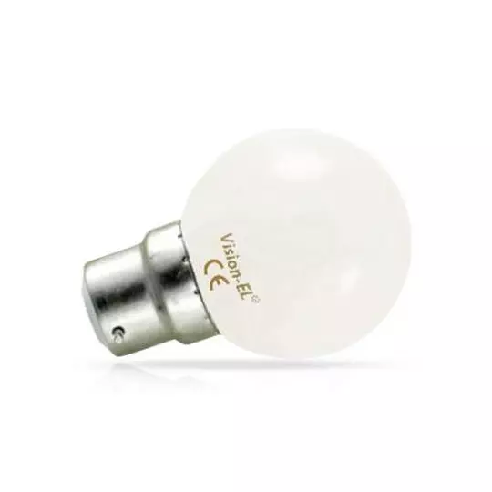 Ampoule LED B22 1W 95lm 240° Ø45mmx67mm - Blanc du Jour 6000K