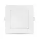 Dalle LED Encastrable Blanc 10W (100W) 700lm 160° IP44 145mmx145mm - Blanc Chaud 3000K