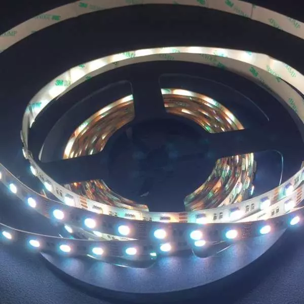 Bande LED blanc chaud sans fil 180 lm 1 m, Réglettes et rubans LED