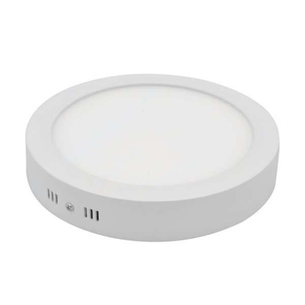 Plafonnier de surface LED 18W rond ∅225mm - Blanc Naturel 4500K