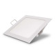 Downlight LED 6W carré 120mmx120mm - Blanc du Jour 6000K