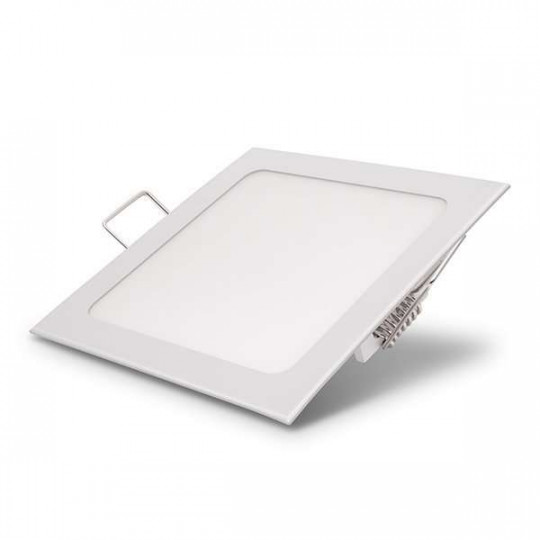 Downlight LED 6W carré 120mmx120mm - Blanc du Jour 6000K