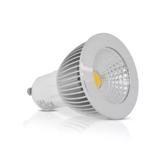 Spot LED GU10 6W Dimmable éclairage 60W - Blanc Chaud 3000K