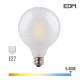 Ampoule LED E27 8W Globe G125 équivalent à 80W - Blanc du Jour 6400K
