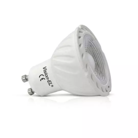 Ampoule LED GU10 Dimmable 6W 520lm 75° Ø50mmx55mm - Blanc du Jour 6000K