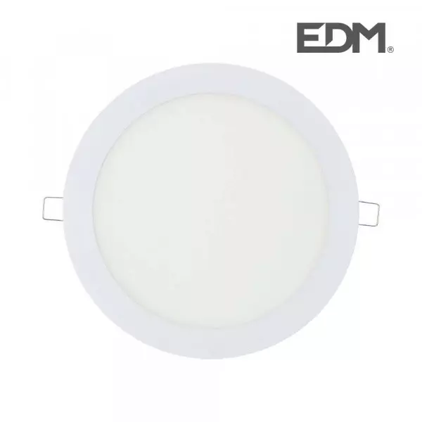 Downlight LED 20W rond ∅22,5cm Blanc - Blanc Naturel 4000K