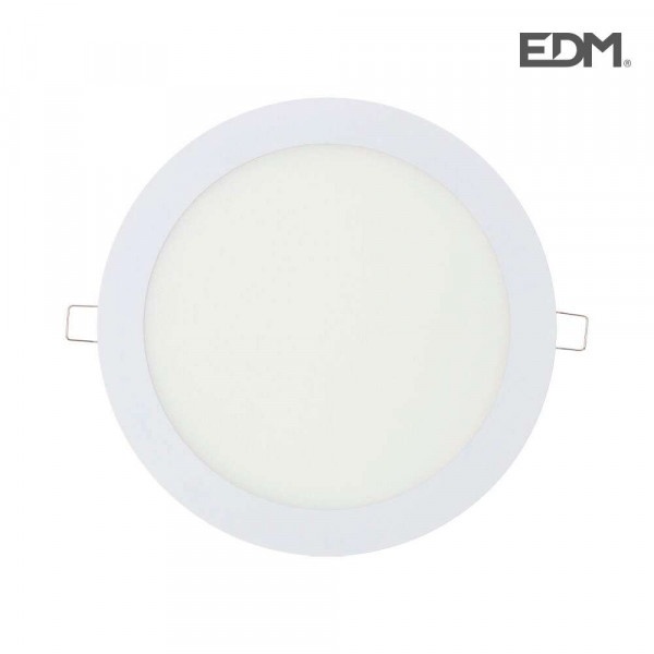 Downlight LED 20W rond ∅22,5cm Blanc - Blanc du Jour 6400K