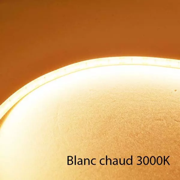 Bande LED 5M 12V 18W lumière Blanc Chaud 3000K BEETRO