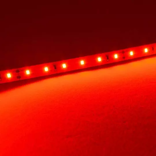Ruban LED puissant 300 LED 5m 13W/m Rouge