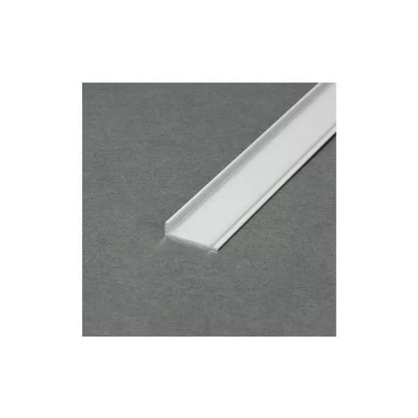 Couvercle Aluminium Anodisé pour Profilé LED Marche 1m