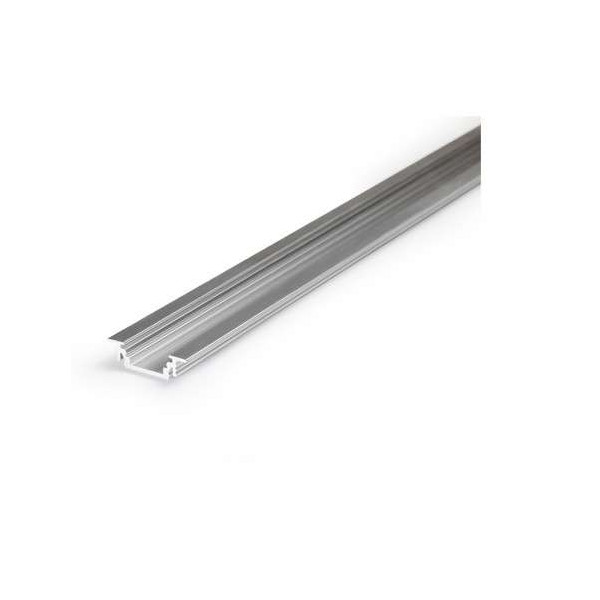 Profilé Rainure Aluminium Brut 2m pour Ruban LED 10mm