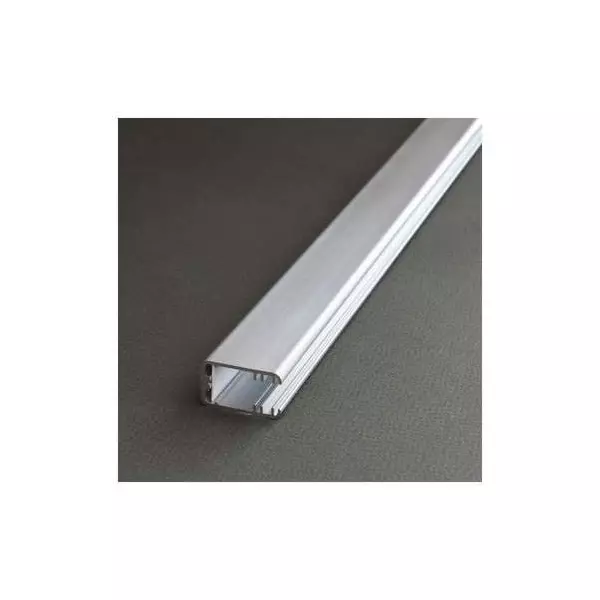 Profilé Glass Line Aluminium Anodisé 2m pour Ruban LED 14mm