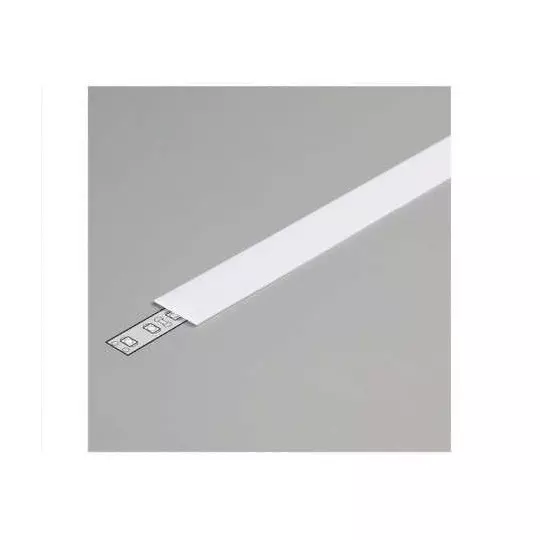 Diffuseur Blanc 1m pour Profilé LED 15,4mm