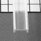 Diffuseur Clip Transparent 2m pour Profilé LED 15,4mm
