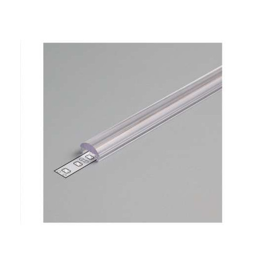 Diffuseur transparent 2m Lentille 60° pour Profilé LED 15,4mm