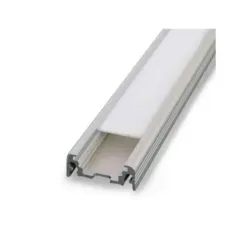 Profilé Plat Aluminium Brut 1m 14,4mm