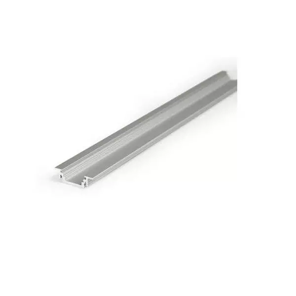 Profilé Rainure Aluminium Anodisé 1m pour Ruban LED 14,4mm