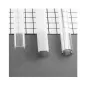 Diffuseur Clip Blanc 2m pour Profilé LED 17,6mm Diffuseur Clip Blanc 2m pour Profilé LED 17,6mm