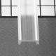 Diffuseur Clip Transparent 1m pour Profilé LED 17,6mm