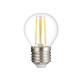 Ampoule LED G45 Filament 4W Dimmable E27 Blanc Chaud 2700K