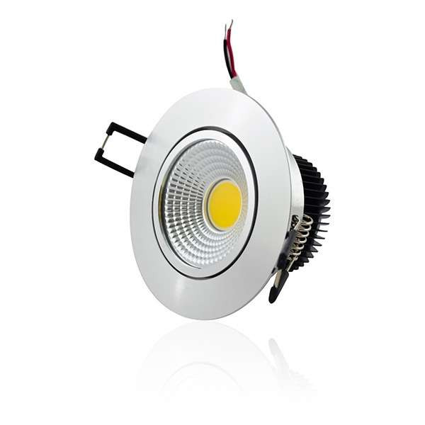 Plafonnier encastrable LED 5W COB - éclairage 40W