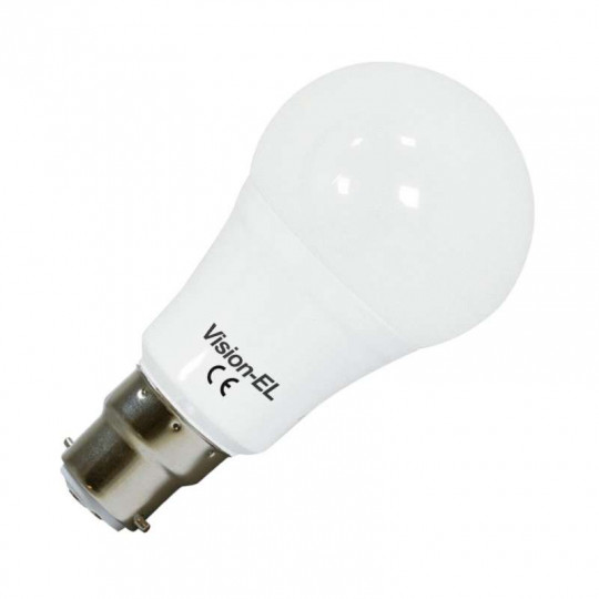 Ampoule LED B22 12W Ronde éclairage 100W
