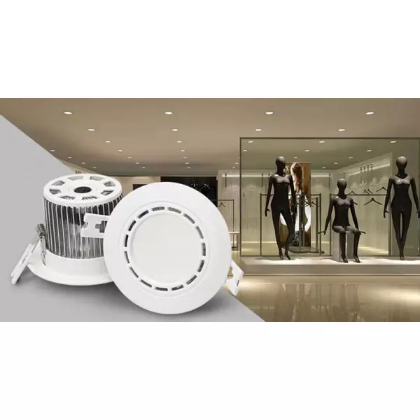 Plafonnier LED 6W - LED blanc chaud + blanc froid Dimmable
