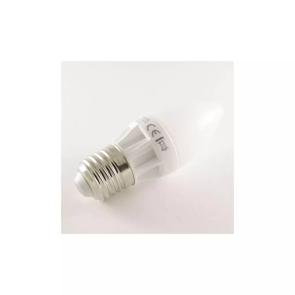 Lampadina LED E27 Candela C38 5W - Bianco Caldo 2700K