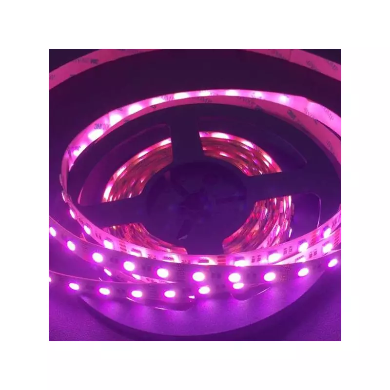 Ruban LED RGB+W 60LED/m 14,4W/m Étanche IP65 5m RGB + Blanc Chaud 3000K Ruban LED RGB+W 60LED/m 14,4W/m Étanche IP65 5m RGB + Blanc Chaud 3000K